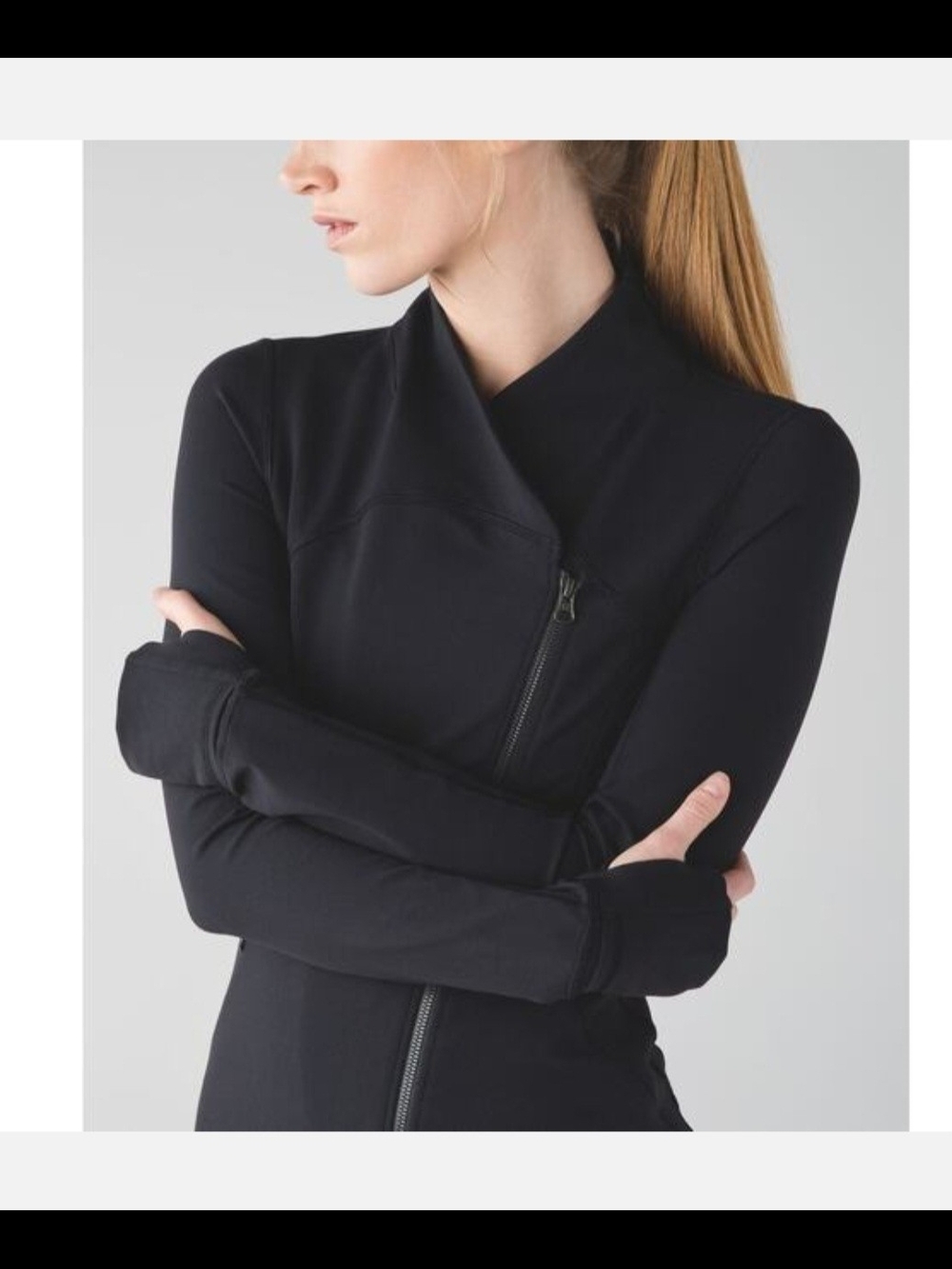 Lululemon Asymmetrical Zip Athletic Jacket
